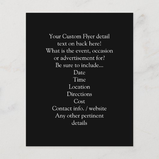 食べ飲み飲み怖いハロウィンおもしろいスパイダーウェブ チラシ (裏面)