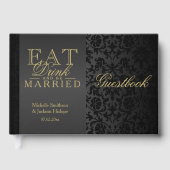 食べ飲み飲み結婚したてBe Blackゲストブック ゲストブック (正面)