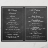 食べ飲み飲み結婚したとBeChalkboard結婚の (裏面)