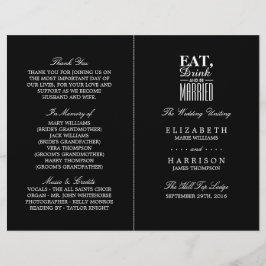 食べ飲み飲み結婚式 プログラム結婚した