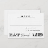 食べ飲む | RSVP 3.5 x 5 (正面/裏面)