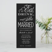 食べ飲め結婚した 招待状 (スタンド正面)