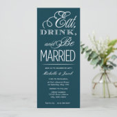 食べ飲め結婚した 招待状 (スタンド正面)