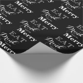 食べ飲んでメリー ラッピングペーパー (角)