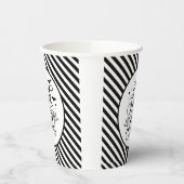 食べ飲んで怖い黒いのハストライプルウィン 紙コップ (左)