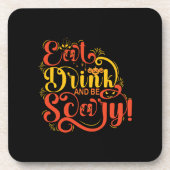 食べ飲んで怖い コースター (正面)