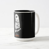 食べ飲んで怖い ツートーンマグカップ (正面右)