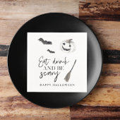 食べ飲んで怖い |ハッピーハローウィン スタンダードカクテルナプキン