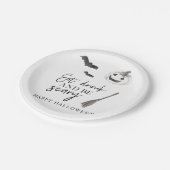 食べ飲んで怖い |ハッピーハローウィン ペーパープレート (アングル)