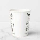 食べ飲んで怖い |ハッピーハローウィン 紙コップ (右)