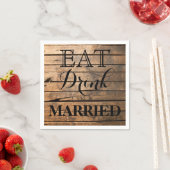 食べ飲んで結婚した スタンダードカクテルナプキン (インサイチュ)