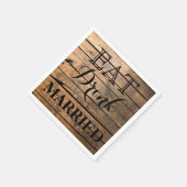 食べ飲んで結婚した スタンダードカクテルナプキン (角)