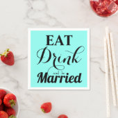 食べ飲んで結婚した スタンダードカクテルナプキン (インサイチュ)