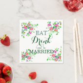 食べ飲んで結婚した スタンダードカクテルナプキン (インサイチュ)