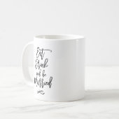 食べ飲んで結婚しよう コーヒーマグカップ (正面左)