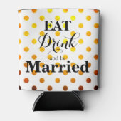 食べ飲んで結婚機嫌を結婚した取る 缶クーラー (正面)