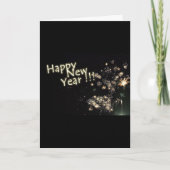 食べ飲んで非常に新しいメリー年になる シーズンカード (正面)