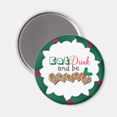 食べ飲んで食べメリーる マグネット (正面/裏面)