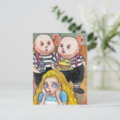 食べ飲んで ポストカード (スタンド正面)