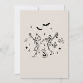 食べ飲飲み不気味大人ハローウィンパーティ 招待状 (裏面)