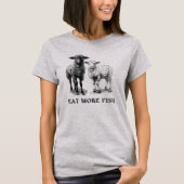 食べ魚 Tシャツ (正面)