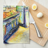 食べ キッチンタオル (四つ折り)