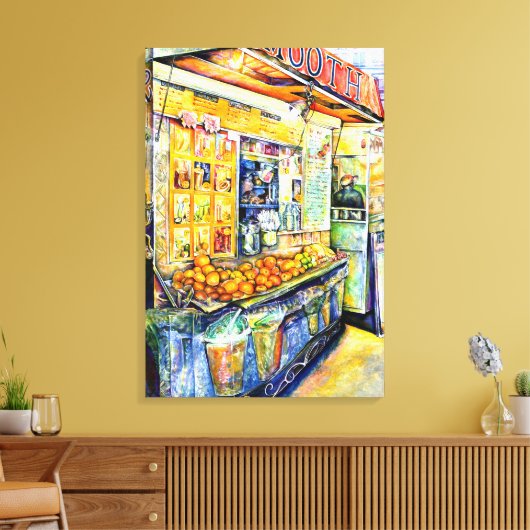 食べ キャンバスプリント (インサイチュ (リビング))