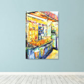 食べ キャンバスプリント (インサイチュ (ウッドフロア))