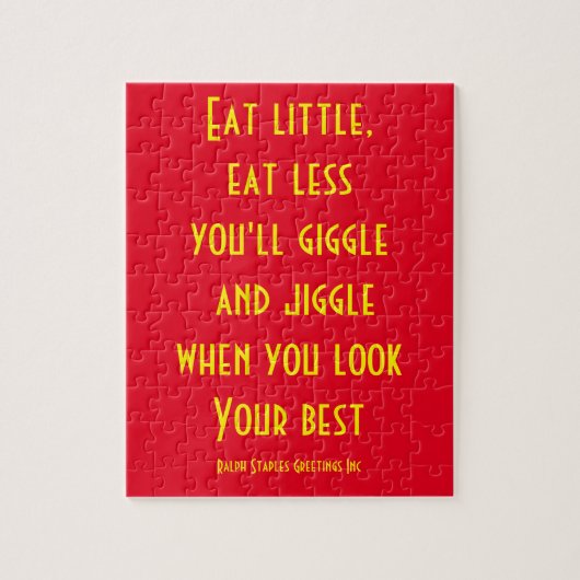 食べ ジグソーパズル (縦)