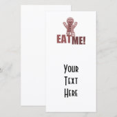 食べ!ジンジャーブレッドマン – 赤 (正面/裏面)