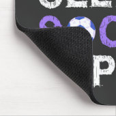 食べ+スリープ+サッカー+リピート マウスパッド (コーナー)