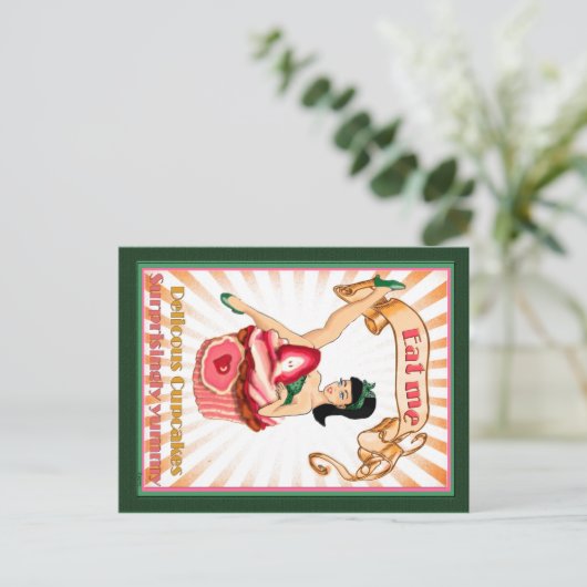 食べ ポストカード (スタンド正面)