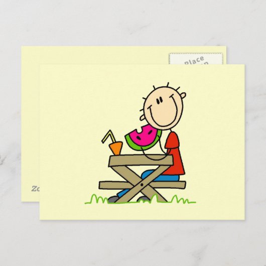 食べ ポストカード (正面/裏面)