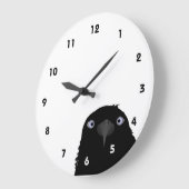 食べ ラージ壁時計 (傾斜)