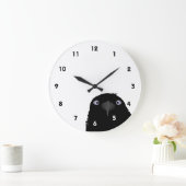 食べ ラージ壁時計 (ホーム)