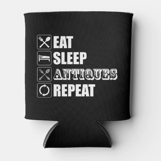 食べ.眠れ。アンティーク。繰り 缶クーラー (正面)