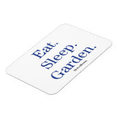 食べ.眠れ。ガーデン。 マグネット (左側)