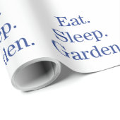 食べ.眠れ。ガーデン。 ラッピングペーパー (ロールコーナー)