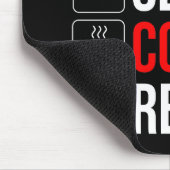 食べ.眠れ。コーヒー.繰り マウスパッド (コーナー)