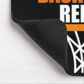 食べ.眠れ。バスケットボール。繰り返す。バスケットボール用T マウスパッド (コーナー)