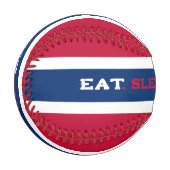 食べ.眠れ。ベースボール.ベースボール 野球ボール (正面左)