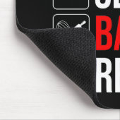 食べ.眠れ。焼く。繰り マウスパッド (コーナー)