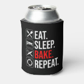 食べ.眠れ。焼く。繰り 缶クーラー (缶裏面)