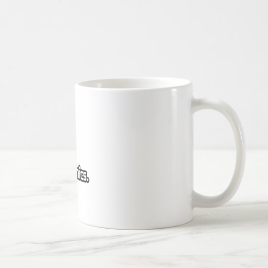 食べ.眠れ。経済学。 コーヒーマグカップ (右)
