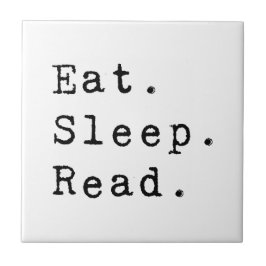 食べ.眠れ。読. タイル