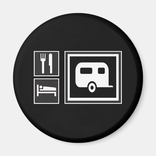 食べ.眠れ。rv! マグネット (正面)