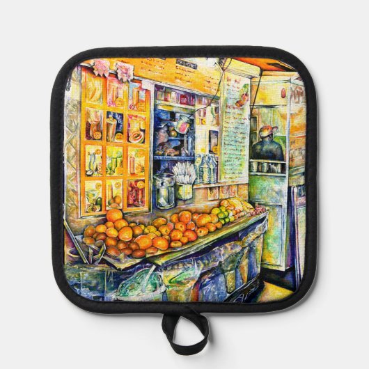 食べ 鍋敷き (正面)