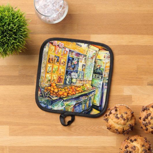 食べ 鍋敷き (トップダウン)