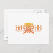 食べ BBQフェード ポストカード (正面/裏面)