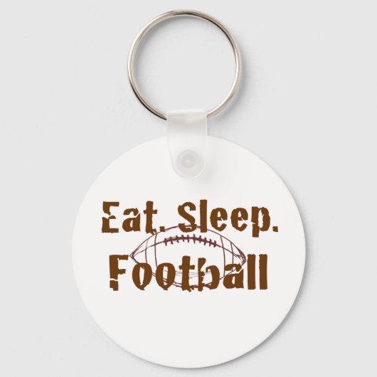 食べ.Sleep.Football 08 キーホルダー (正面)
